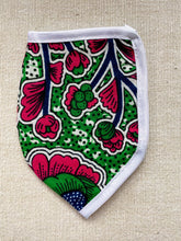 Load image into Gallery viewer, non medical grade 100% cotton face masks in bright prints. Double layer, comfortable fit, hand or machine washable.