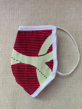 Load image into Gallery viewer, non medical grade 100% cotton face masks in bright prints. Double layer, comfortable fit, hand or machine washable.